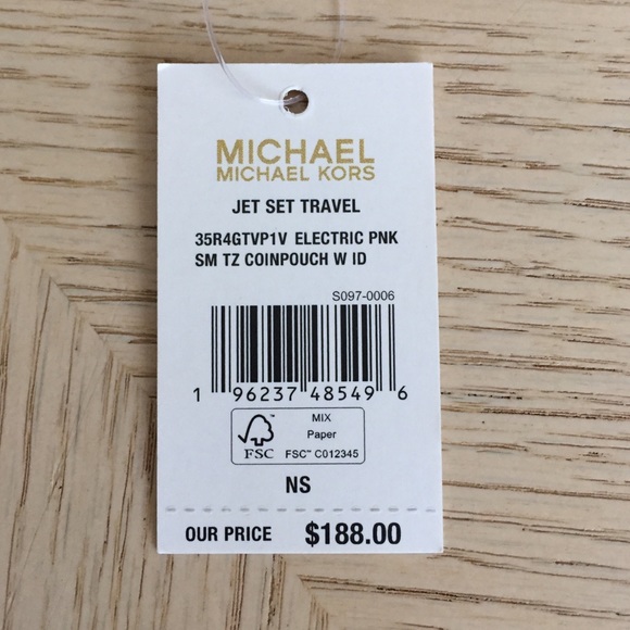 Michael Kors Electric Pink ID, Coinpouch - Picture 8 of 9